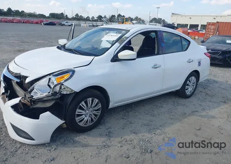 2017 Nissan Versa 1.6 Sv z USA, uszkodzony, nr VIN 3N1CN7AP7HL845285